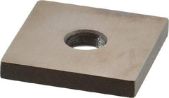 Mitutoyo - 0.136" Square Steel Gage Block - Accuracy Grade 0, Includes Certificate of Inspection - Best Tool & Supply