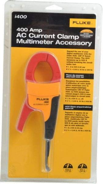 Fluke - Black/Red/Yellow Electrical Test Equipment Clamp - Use with 1577 Insulation Multimeters, Fluke 1587 - Best Tool & Supply