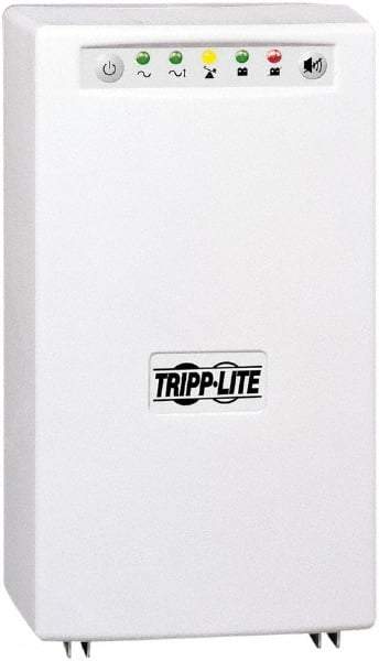 Tripp-Lite - 15 Amp, 1,200 VA, Tower Mount Line Interactive Backup Uninterruptible Power Supply - Backup 4 min with Full Load & 12 min with Half Load, 120 VAC Input & Output, 750 Watt Output, 1 Phases, 6 Outlets - Best Tool & Supply