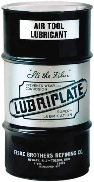 Lubriplate - 16 Gal Drum, ISO 32, SAE 10W, Air Tool Oil - 20°F to 285°, 147 Viscosity (SUS) at 100°F, 44 Viscosity (SUS) at 210°F - Best Tool & Supply