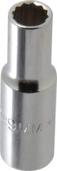 Proto - 9/32", 1/4" Drive, Deep Hand Socket - 6 Points, 7/8" OAL, Chrome Finish - Best Tool & Supply