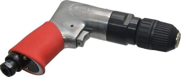 Sioux Tools - 3/8" Reversible Keyless Chuck - Pistol Grip Handle, 1,800 RPM, 0.47 hp - Best Tool & Supply