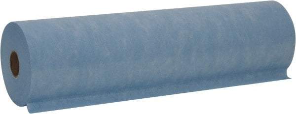 WypAll - X60 Dry Shop Towel/Industrial Wipes - Small Roll, 13-3/8" x 19-5/8" Sheet Size, Blue - Best Tool & Supply