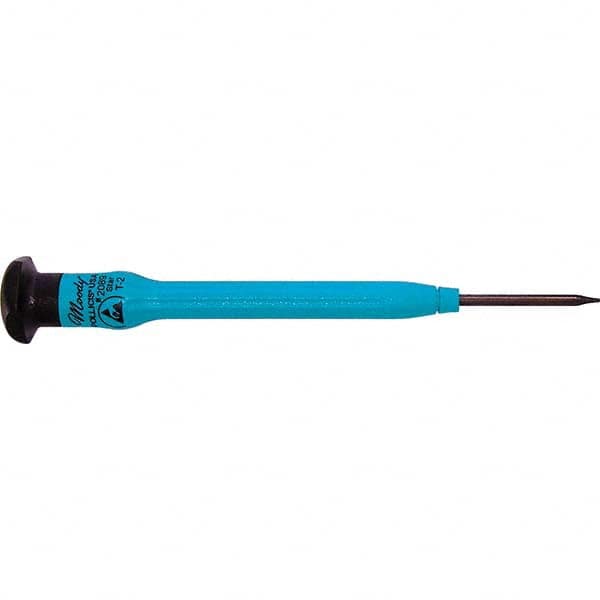 Moody Tools - Precision & Specialty Screwdrivers Type: Torx Overall Length Range: 3" - 6.9" - Best Tool & Supply