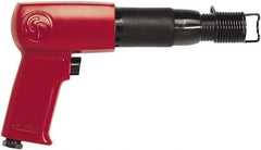 Chicago Pneumatic - 2,300 BPM, 3-1/2 Inch Long Stroke, Pneumatic Scaling Hammer - 25 CFM Air Consumption, 1/4 NPT Inlet - Best Tool & Supply