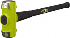 Wilton - 14 Lb Head, 30" Long Sledge Hammer - Steel Head, Steel Handle with Grip - Best Tool & Supply