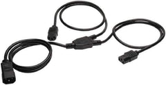 Tripp-Lite - Power Supply Y Splitter Dual Drive Cable - Use with Devices Requiring IEC-320-C14 Power Cable - Best Tool & Supply