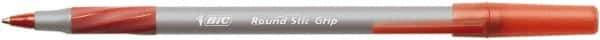 Bic - Ball Point Round Stick Grip Pen - Red - Best Tool & Supply