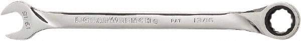 GearWrench - 5/16" 12 Point Combination Wrench - 5.91" OAL, Steel, Full Polish Finish - Best Tool & Supply