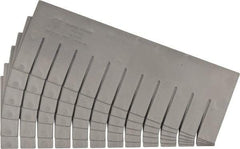 Quantum Storage - 16-1/2" Wide x 6" High, Gray Bin Divider - Use with DG92060 - Best Tool & Supply