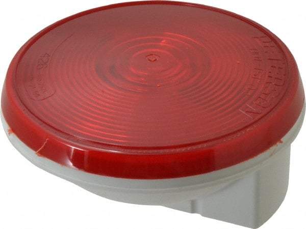 Peterson - 4" Long, 25 Watt, 2.1 Amp, Red Sealed Lighting Stop, Turn & Tail Light - 12 Volts - Best Tool & Supply