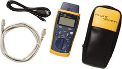 Fluke Networks - Universal Cable Tester - LCD Screen, RJ45 Connectors - Best Tool & Supply