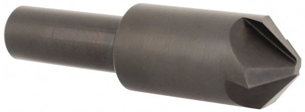 Hertel - 3/4" Head Diam, 1/2" Shank Diam, 4 Flute 100° High Speed Steel Countersink - Best Tool & Supply