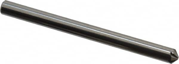 Hertel - 1/8" Head Diam, 1/8" Shank Diam, 6 Flute 100° Solid Carbide Countersink - Best Tool & Supply