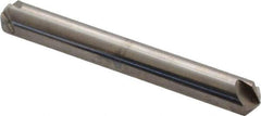 Hertel - 1/4" Head Diam, 1/4" Shank Diam, 4 Flute 110° Solid Carbide Countersink - 2" OAL, Straight Shank - Best Tool & Supply