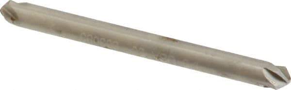 Hertel - 1/8" Head Diam, 1/8" Shank Diam, 4 Flute 90° High Speed Steel Countersink - 1-1/2" OAL, Straight Shank - Best Tool & Supply