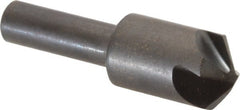 Hertel - 5/8" Head Diam, 3/8" Shank Diam, 4 Flute 110° High Speed Steel Countersink - Best Tool & Supply