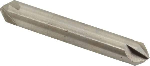 Hertel - 3/8" Head Diam, 3/8" Shank Diam, 4 Flute 82° High Speed Steel Countersink - 2-1/2" OAL, Straight Shank - Best Tool & Supply