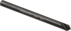 Hertel - 1/8" Head Diam, 1/8" Shank Diam, 1 Flute 90° High Speed Steel Countersink - 1-1/2" OAL, Straight Shank - Best Tool & Supply