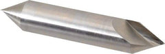 Hertel - 3/4" Head Diam, 3/4" Shank Diam, 1 Flute 60° High Speed Steel Countersink - 3-1/2" OAL, Straight Shank - Best Tool & Supply