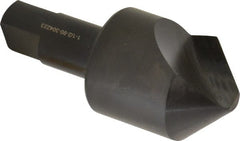 Hertel - 1-1/2" Head Diam, 3/4" Shank Diam, 1 Flute 90° High Speed Steel Countersink - Best Tool & Supply