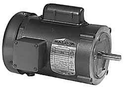 Baldor - 1 Max hp, 3,450 Max RPM, Electric AC DC Motor - 115, 230 V Input, Single Phase, 56C Frame - Best Tool & Supply