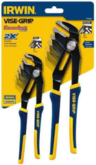 Irwin - 2 Piece GrooveLock Plier Set - Comes in Clamshell - Best Tool & Supply