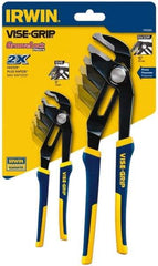 Irwin - 2 Piece GrooveLock Plier Set - Comes in Clamshell - Best Tool & Supply