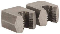 Cle-Line - M8x1.25, Collet #5, Two Piece Adjustable Die - Carbon Steel - Exact Industrial Supply