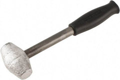 American Hammer - 3 Lb Head Mallet - 10" OAL, 9" Long Steel Handle with Grip - Best Tool & Supply