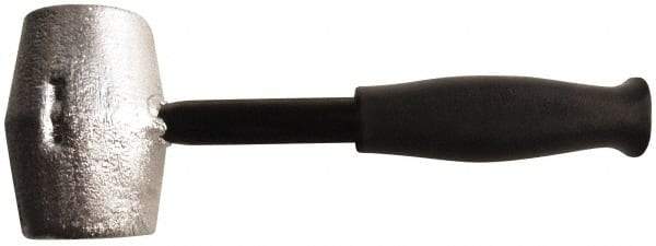 American Hammer - 5 Lb Head Mallet - 10" OAL, 9" Long Steel Handle with Grip - Best Tool & Supply