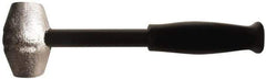 American Hammer - 2 Lb Head Mallet - 10" OAL, 9" Long Steel Handle with Grip - Best Tool & Supply