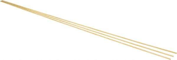 Made in USA - 1/16 Inch Diameter x 12 Inch Long, Brass Round Rod - Alloy 260 - Best Tool & Supply