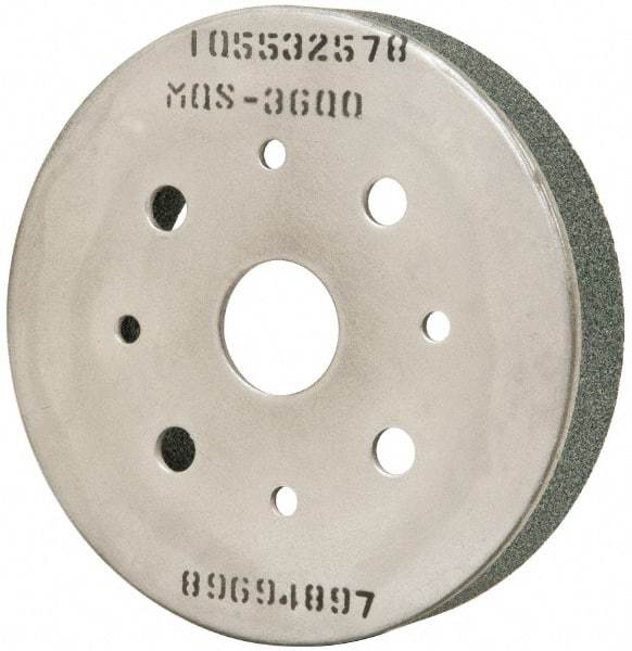 Tru-Maxx - 6" Diam, 4" Hole Size, 1" Overall Thickness, 60 Grit, Type 2 Tool & Cutter Grinding Wheel - Medium Grade, Silicon Carbide, H Hardness, 3,600 RPM - Best Tool & Supply