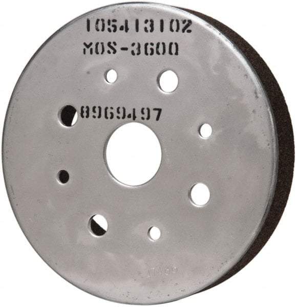 Tru-Maxx - 6" Diam, 1-1/4" Hole Size, 1" Overall Thickness, 46 Grit, Type 2 Tool & Cutter Grinding Wheel - Coarse Grade, Aluminum Oxide, K Hardness, 3,600 RPM - Best Tool & Supply