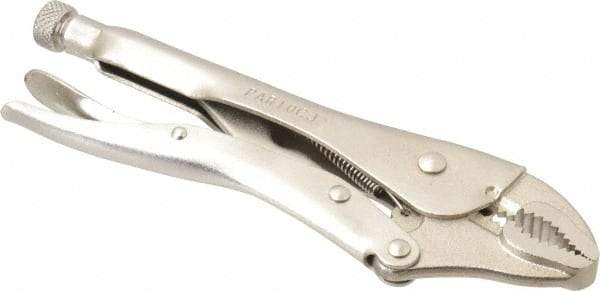 Paramount - 10" OAL Curved Jaw Locking Pliers - 1-7/8" Jaw Opening, Standard Handle - Best Tool & Supply