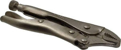 Paramount - 5" OAL Curved Jaw Locking Pliers - 1-1/8" Jaw Opening, Standard Handle - Best Tool & Supply