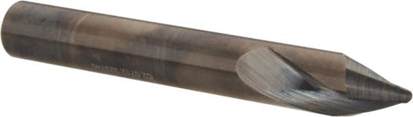 Accupro - 3/8" Body Diam, 60°, 3" OAL, Solid Carbide Spotting Drill - Best Tool & Supply