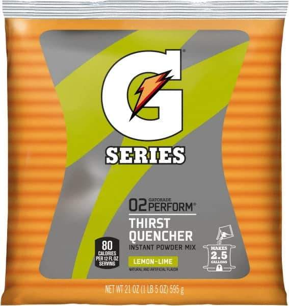 Gatorade - 21 oz Pack Lemon-Lime Activity Drink - Powdered, Yields 2.5 Gal - Best Tool & Supply