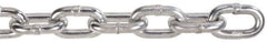 Peerless Chain - 63 Ft. Long, 2650 Lbs. Load Capacity, Carbon Steel Proof Coil Chain - 3 Grade, 1.356 Inch Inside Long x 0.569 Inch Inside Wide - Best Tool & Supply