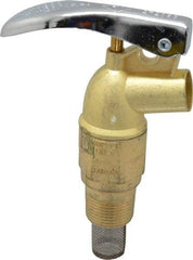 Value Collection - 3/4" NPT Zinc Rigid Drum Faucet - FM Approved, External Arrester, Self Closing - Best Tool & Supply