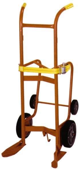 Wesco Industrial Products - 1,000 Lb Load Capacity, 55 Gal Drum Hand Truck - 23-3/4" Wide x 57-1/2" High, 4 Wheels - Best Tool & Supply