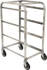 Win-Holt - 19" Wide x 27" Long x 41" High Tote Cart - 3 Slot, 3 Tote, Aluminum - Best Tool & Supply