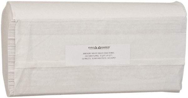 Value Collection - White Multi-Fold Paper Towels - 70 Sheets per Roll, 16 Packages per case - Best Tool & Supply