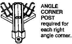 Folding Guard - Temporary Structure Floor Socket - For Temporary Structures - Best Tool & Supply