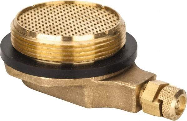 Value Collection - Drum Vents Type: Horizontal Drum Vent Material: Brass - Best Tool & Supply