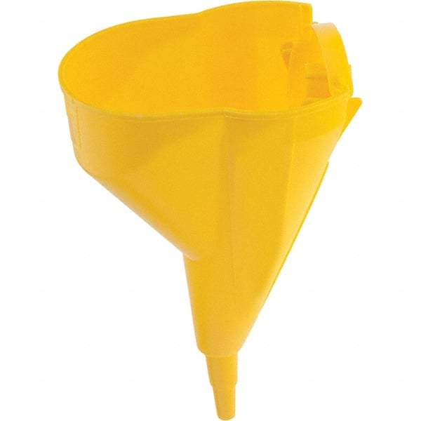 Justrite - 11-1/4 Inch Long, Safety Can Poly Funnel - 1/2 Inch Diameter, Compatible with Type I Safety Cans - Best Tool & Supply