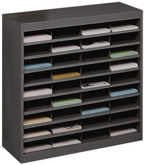 Safco - Deluxe Document Organizer - 36 Compartments, 9" Wide x 3" High x 12-1/4" Deep Compartment - Best Tool & Supply