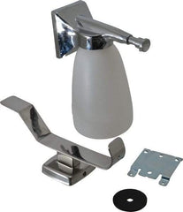 Value Collection - 16 oz Liquid Soap Dispenser Hardware - Plastic, Hanging, Chrome - Best Tool & Supply