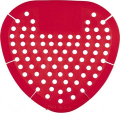 Fresh Products - Vinyl Urinal Screen - Red, Cherry Scent - Best Tool & Supply